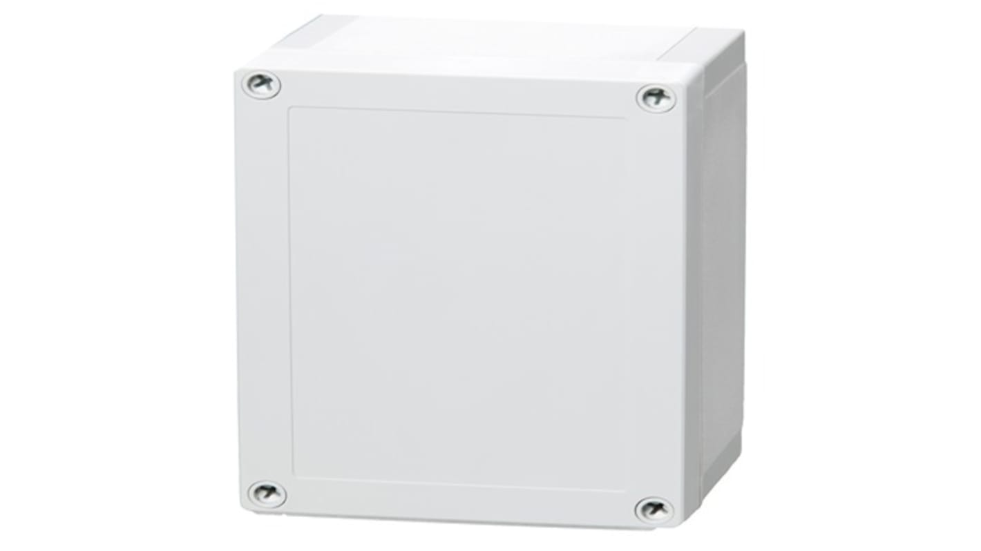 Fibox PC Series White Polycarbonate General Purpose Enclosure, IP66, IP67, IK08, White Lid, 180 x 130 x 100mm
