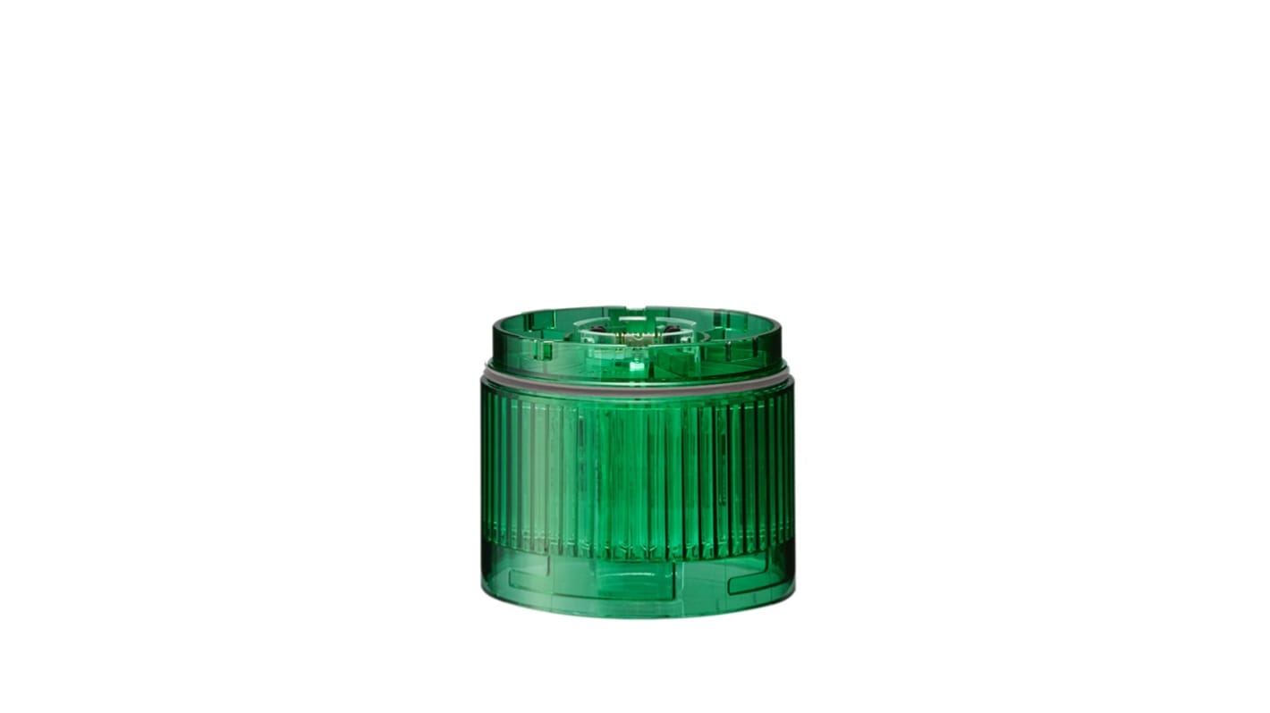 Patlite LR6 Series Green Light Module for Use with Signal Tower, LED Bulb, DC, IP65