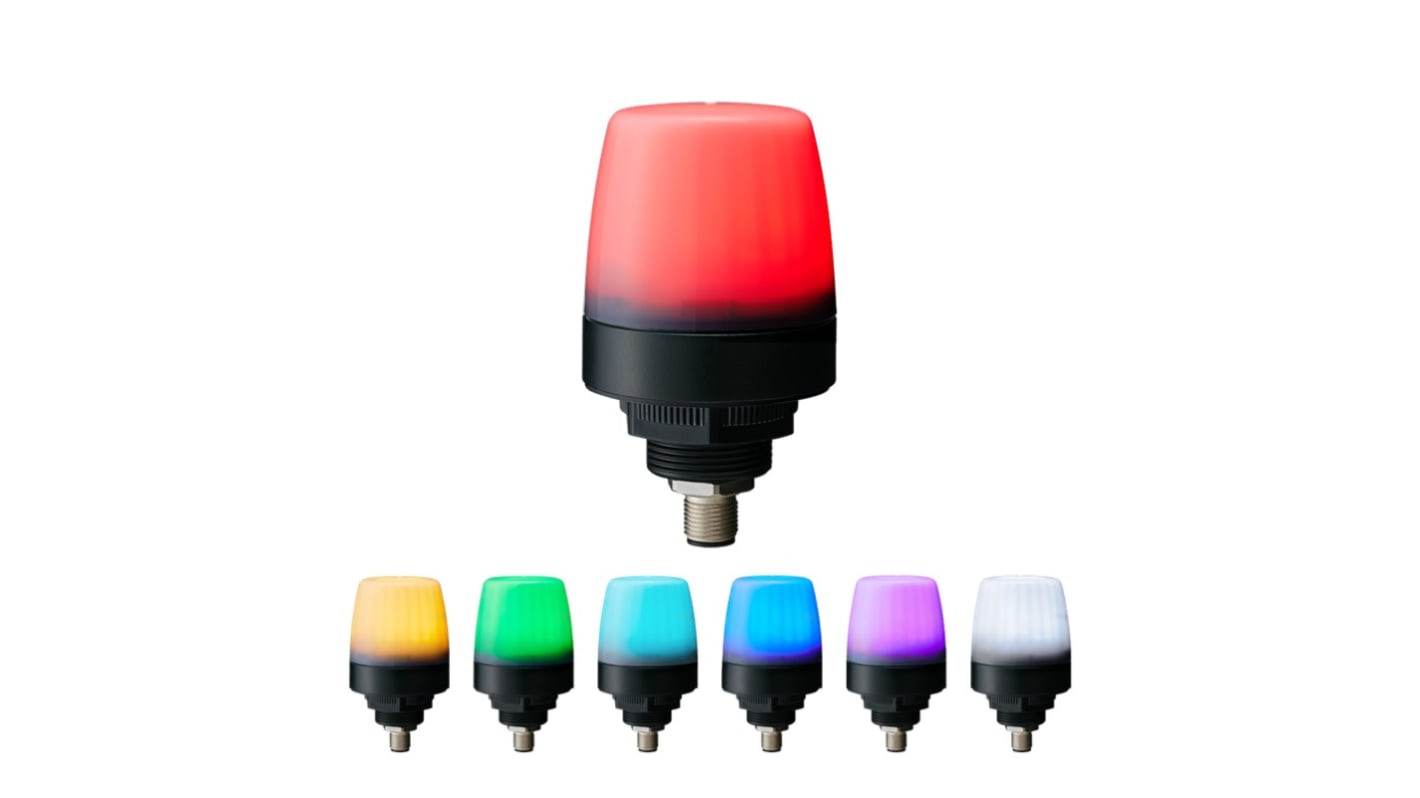 Segnalatore Effetti luminosi multipli Patlite, LED, Multicolore, 24 V c.c.
