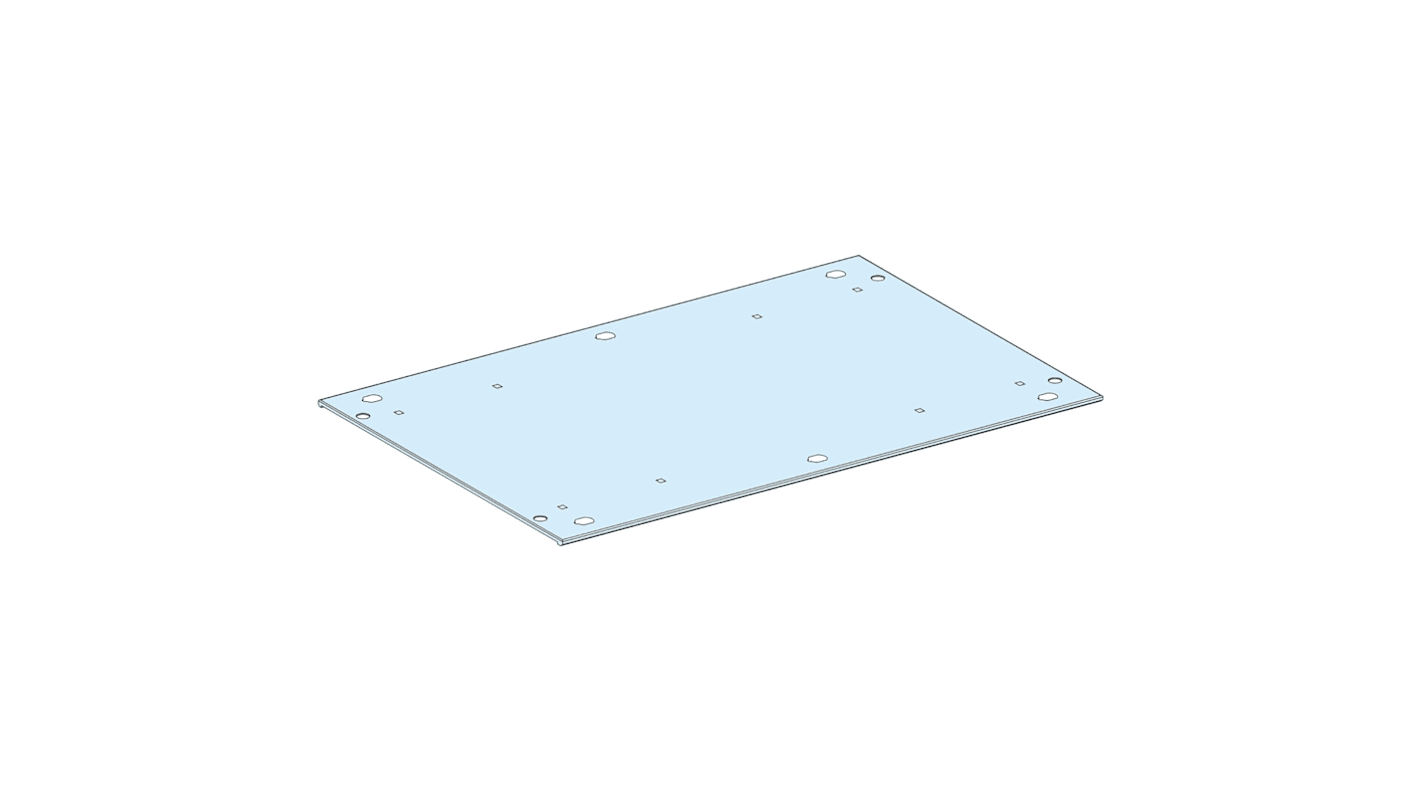 Placa de techo Schneider Electric serie PrismaSeT de Chapa, 800 x 400mm, para usar con Carcasa PrismaSeT P