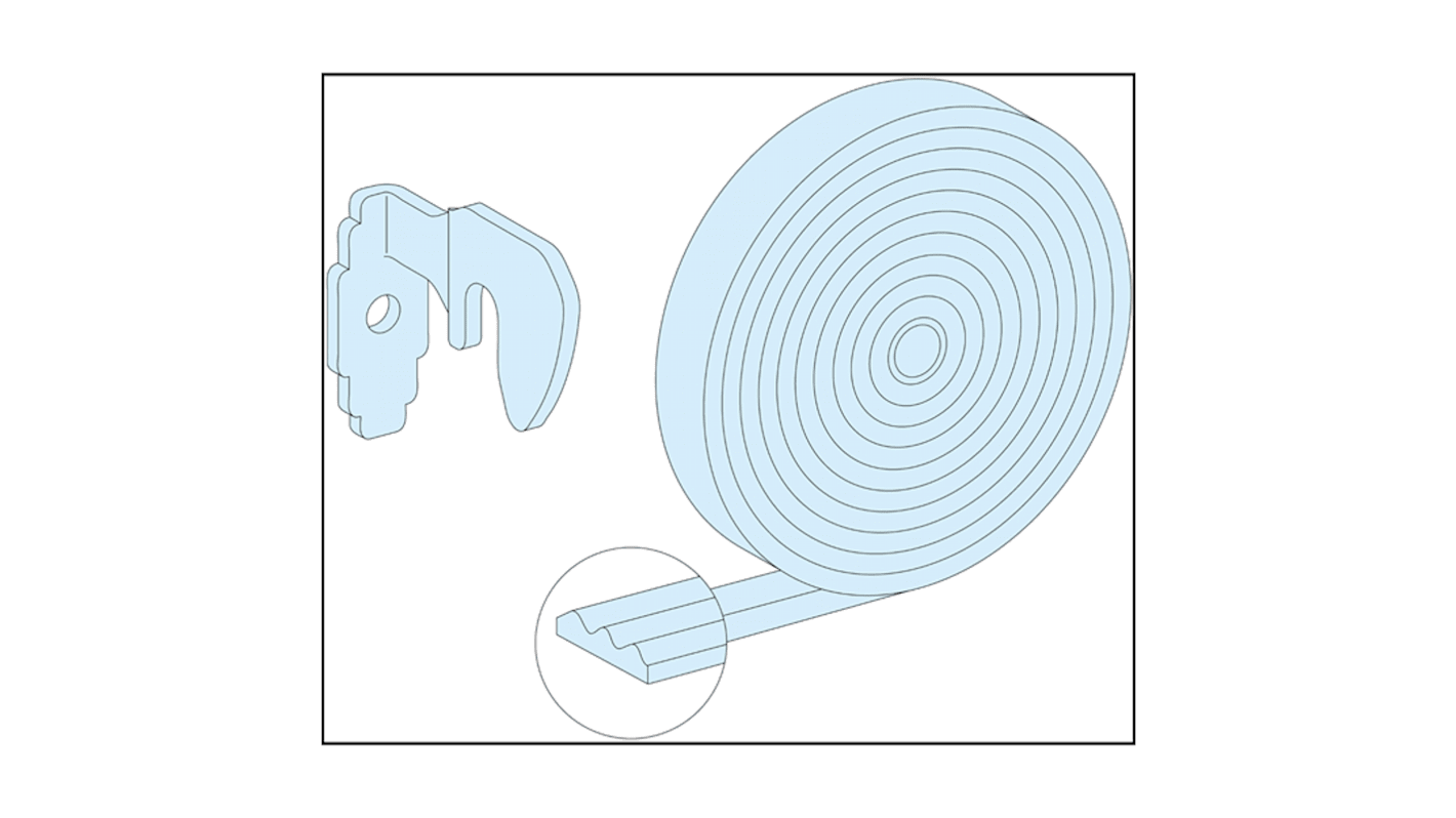 Schneider Electric PrismaSeT G Series Sheet Steel Sealing Kit for Use with PrismaSeT G Door, 5300 x 600mm