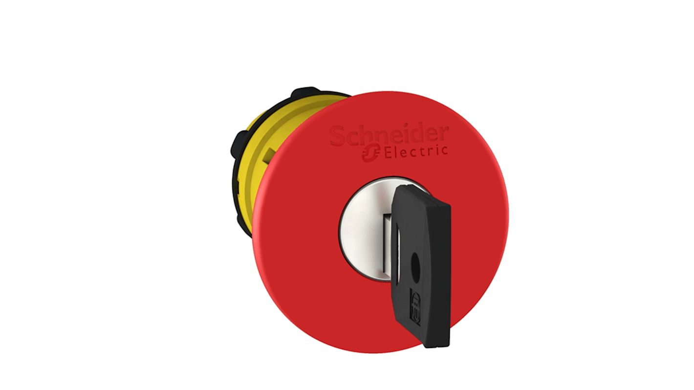 Schneider Electric Harmony XB5 Series, Latching, Emergency Stop Push Button Head 22mm Diameter