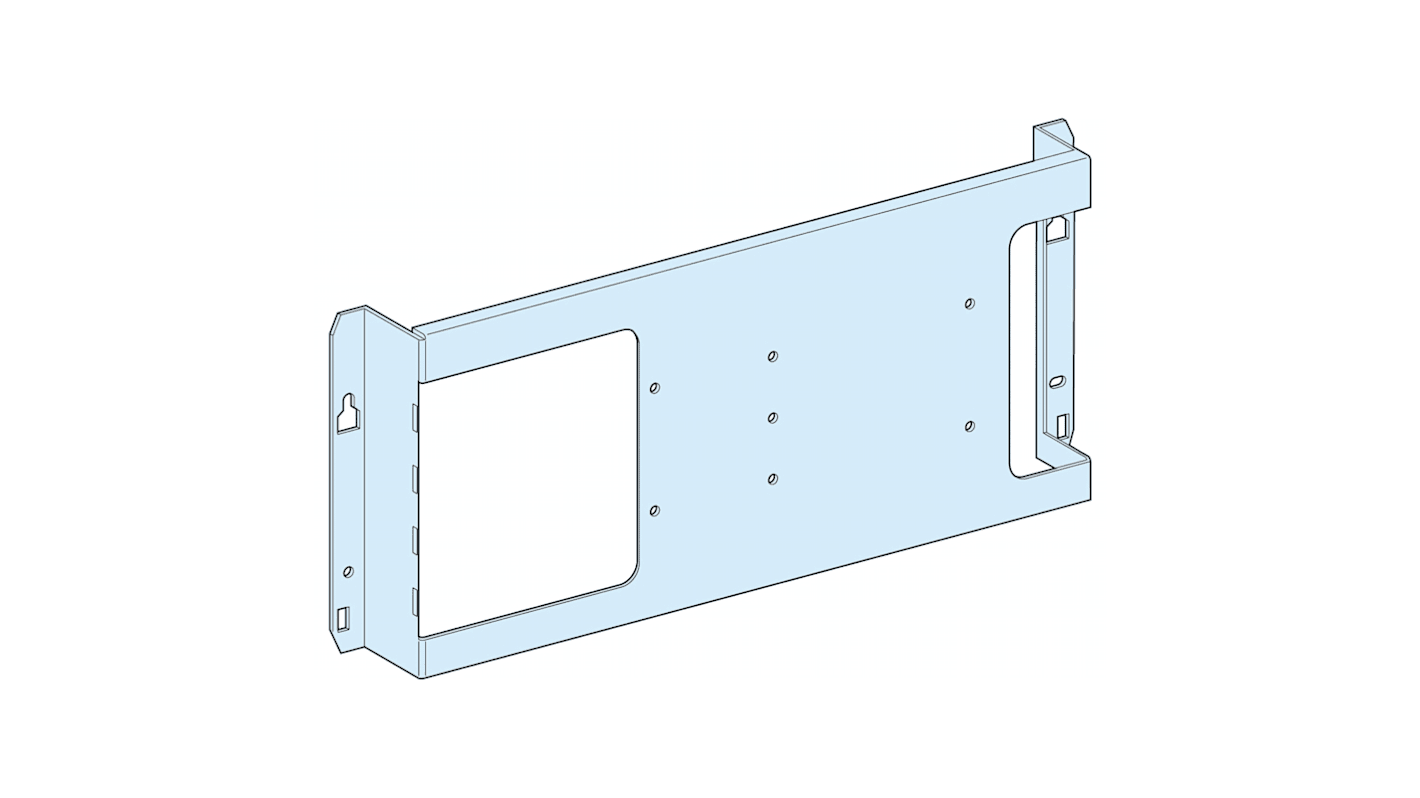 Schneider Electric PrismaSeT G Series Sheet Steel Mounting Plate for Use with PrismaSeT PrismaSeT G Enclosure, 600 x