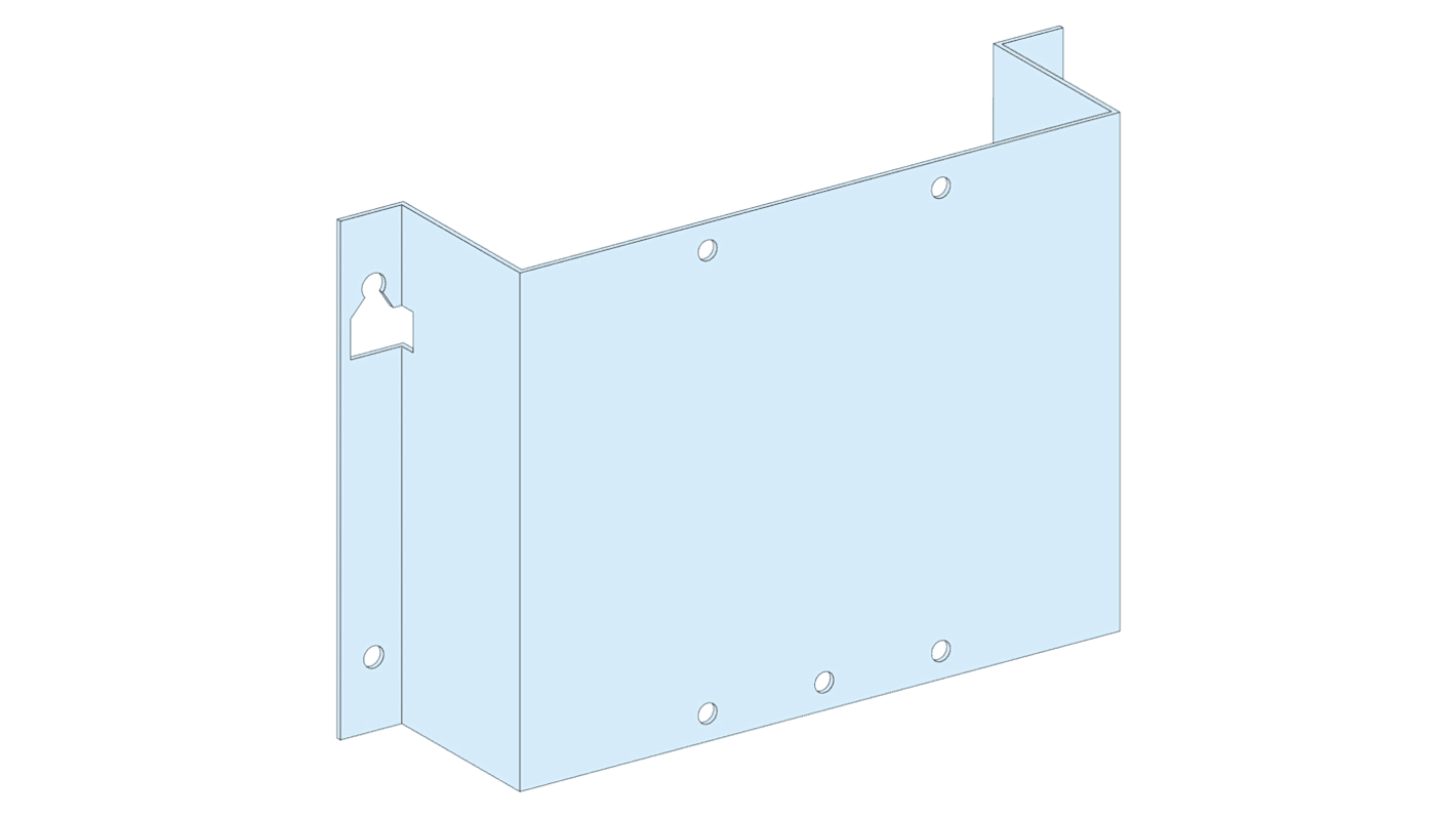 Placa de Montaje Schneider Electric serie PrismaSeT P de Chapa, 300 x 300mm, para usar con PrismaSeT PrismaSeT P