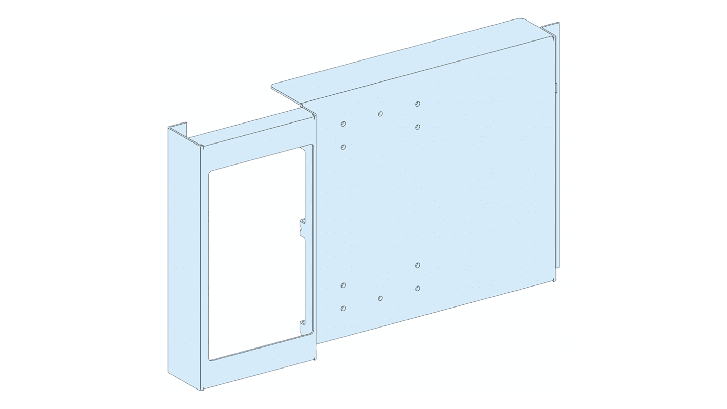 Schneider Electric PrismaSeT G Series Sheet Steel Mounting Plate for Use with PrismaSeT G enclosure, PrismaSeT P