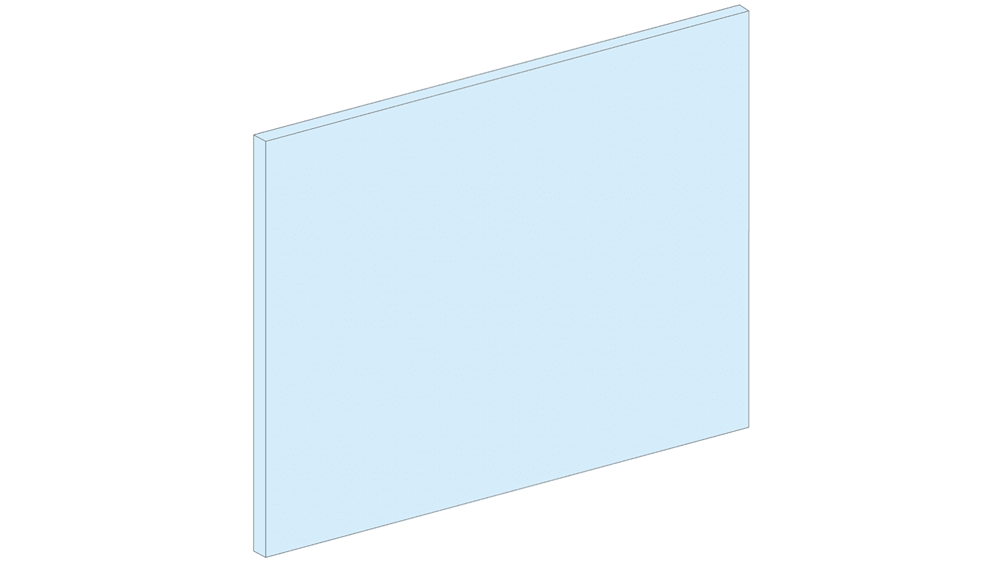 Schneider Electric PrismaSeT Series Plastic Blanking Plate for Use with PrismaSeT G Front Plate, PrismaSeT P Front