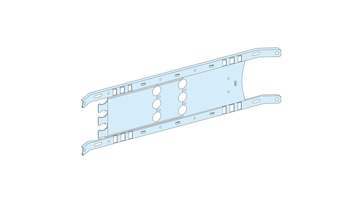 Schneider Electric PrismaSeT P Series Sheet Steel Mounting Plate for Use with PrismaSeT G enclosure, PrismaSeT P