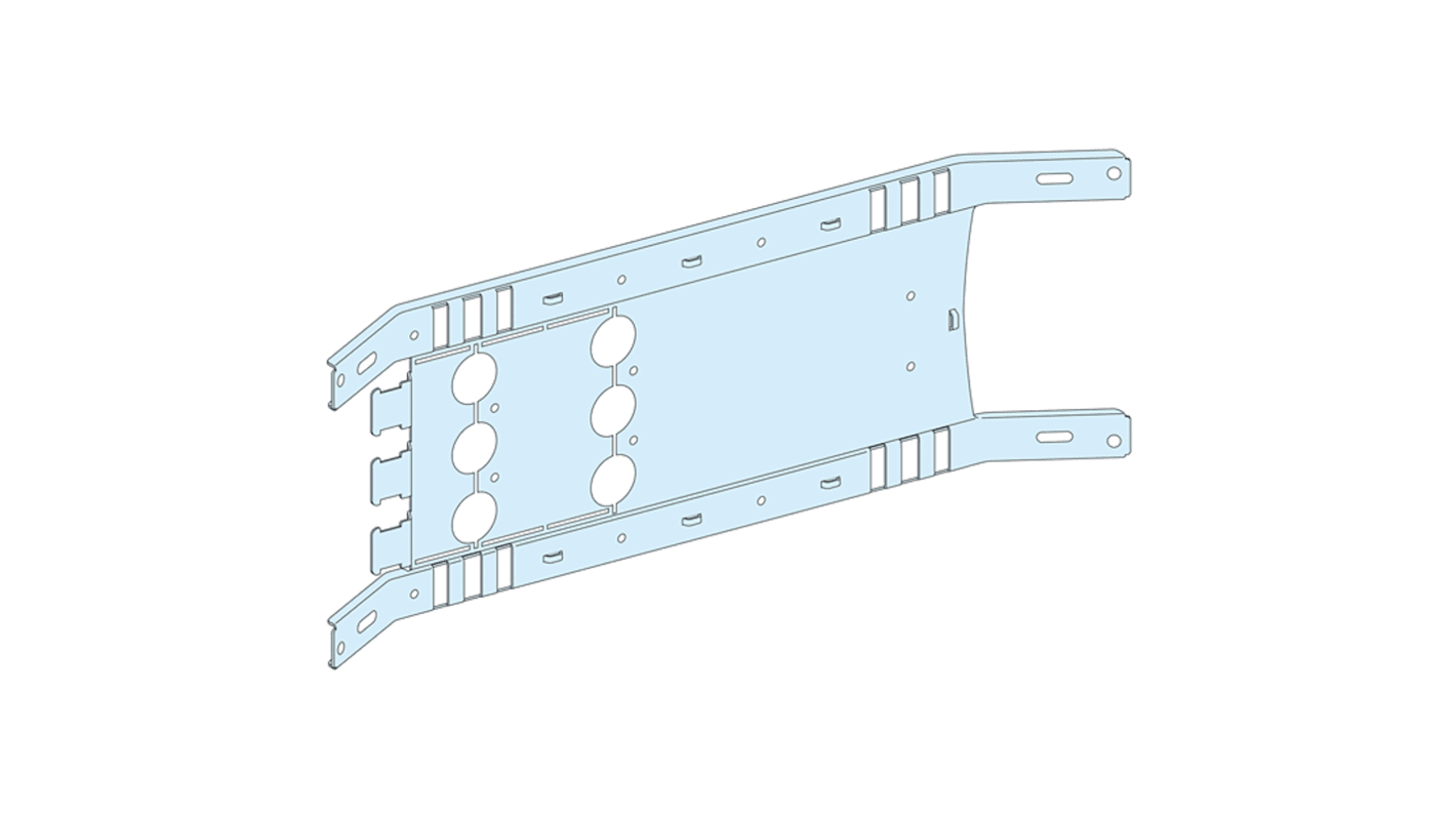 Schneider Electric PrismaSeT P Series Sheet Steel Mounting Plate for Use with PrismaSeT G enclosure, PrismaSeT P