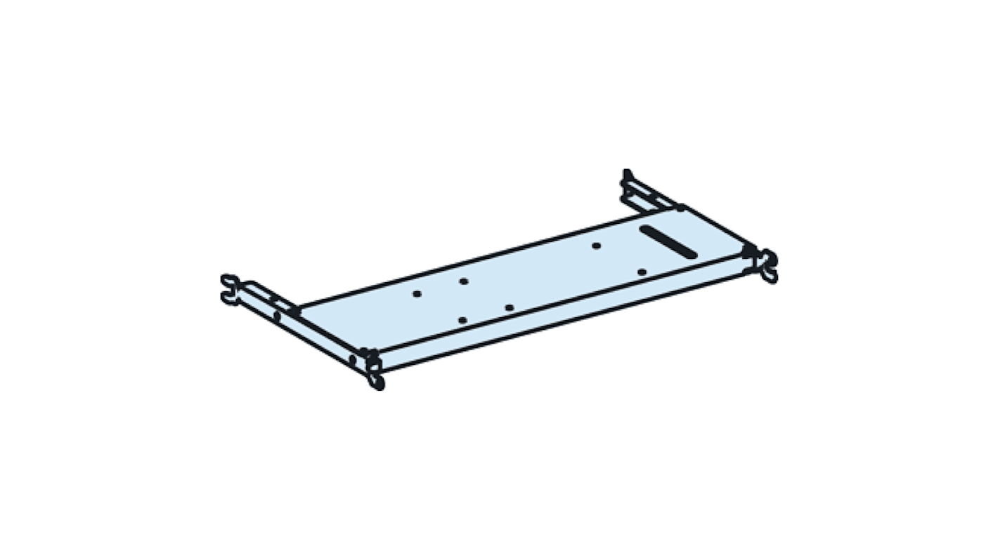 Schneider Electric PrismaSeT P Series Sheet Steel Mounting Plate for Use with PrismaSeT G enclosure, PrismaSeT P Cubicle