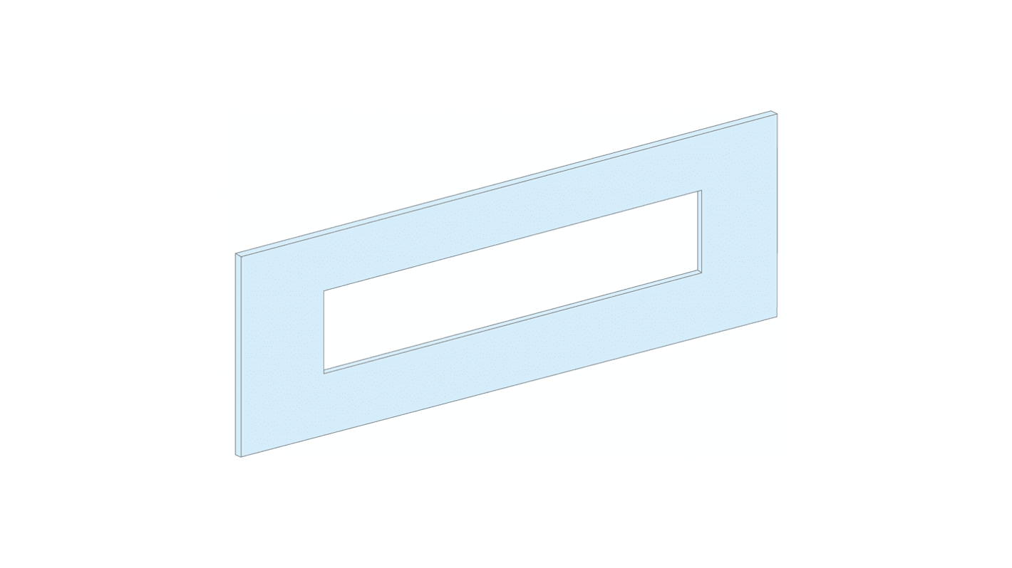 PrismaSeT P Series Steel Front Plate for Use with PrismaSeT PrismaSeT P Cubicle, 250 x 500mm