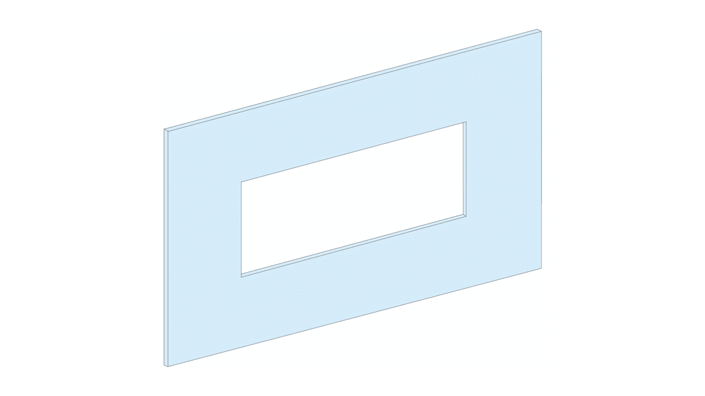 PrismaSeT P Series Steel Front Plate for Use with PrismaSeT PrismaSeT P Cubicle, 500 x 500mm