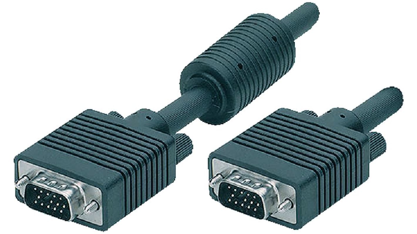 Kabel VGA złącze A Męskie złącze B Męskie długość 10m Roline