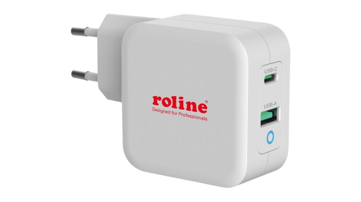 Roline Adapter Telefonzubehör, Weiß