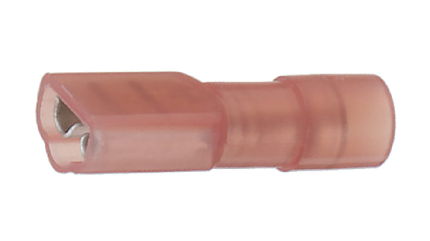 Blade receptacle Red 4.8x0.8mm PU=Pack o