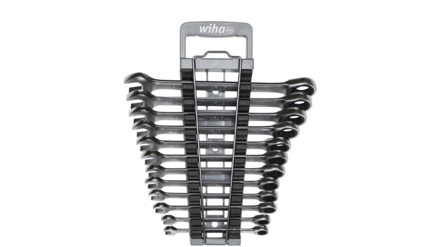 Wiha 13 pieces-Piece Ratchet Spanner Set, 8 → 19 mm