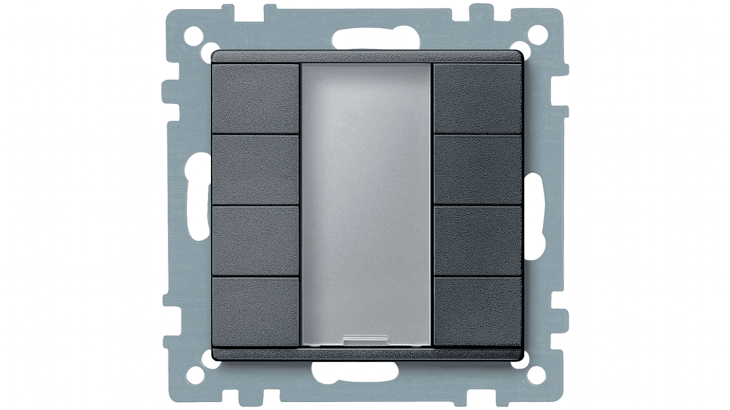 Interruttore luce Schneider Electric serie MTN, Nero, IP20