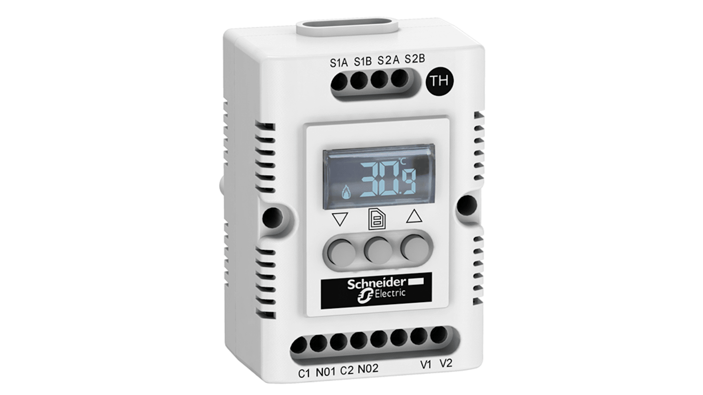 Schneider Electric ClimaSys Thermostats, 4A, 230 V, -40 → 80 °C