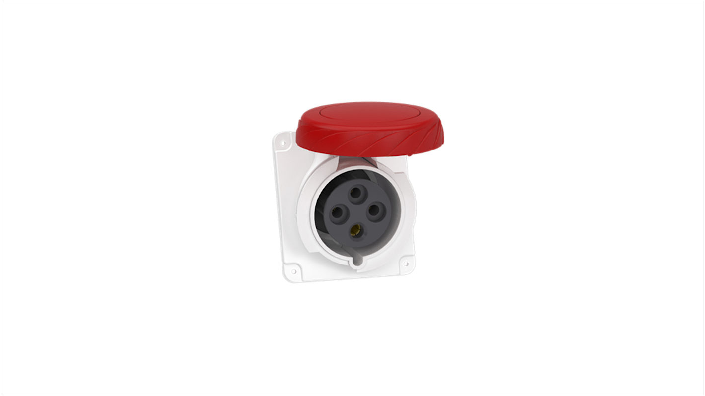 Schneider Electric Jack Socket Panel Mount Socket Socket, 3Pole 32A