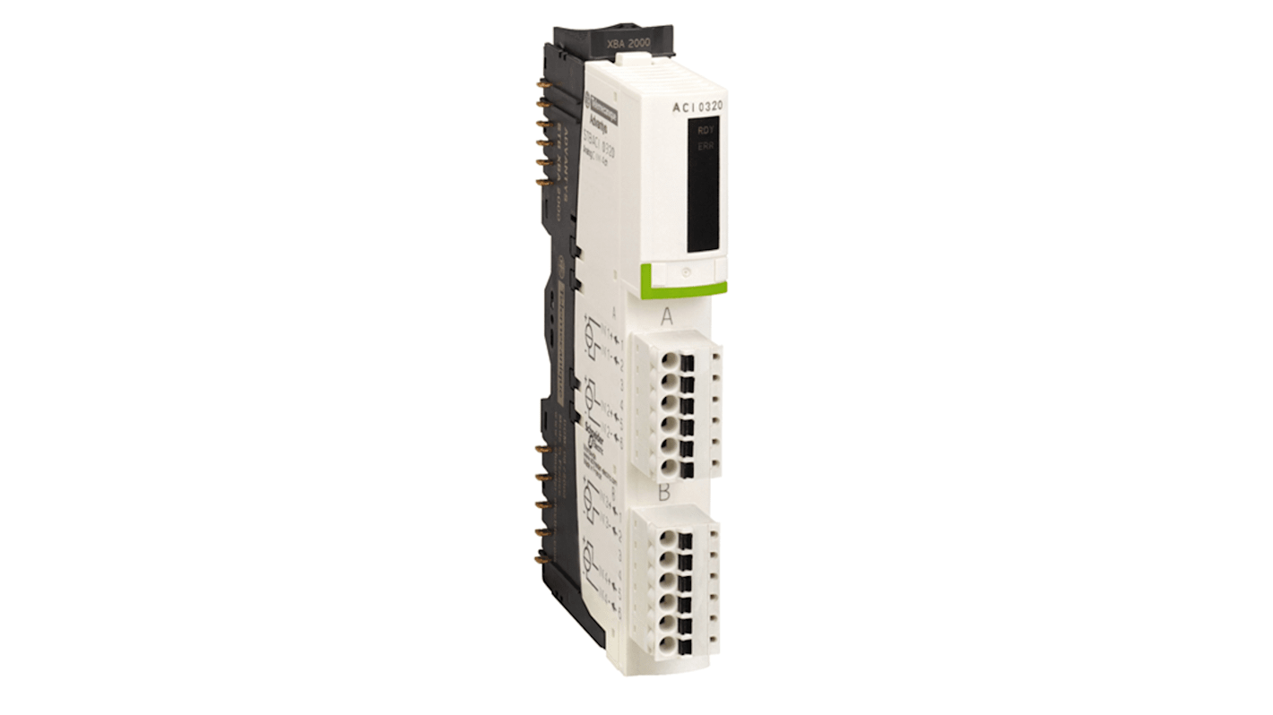 Moduł wejść analogowych Schneider Electric Analogowy moduł wejściowy STB Moduł dystrybucji zasilania STBPDT3100/3105