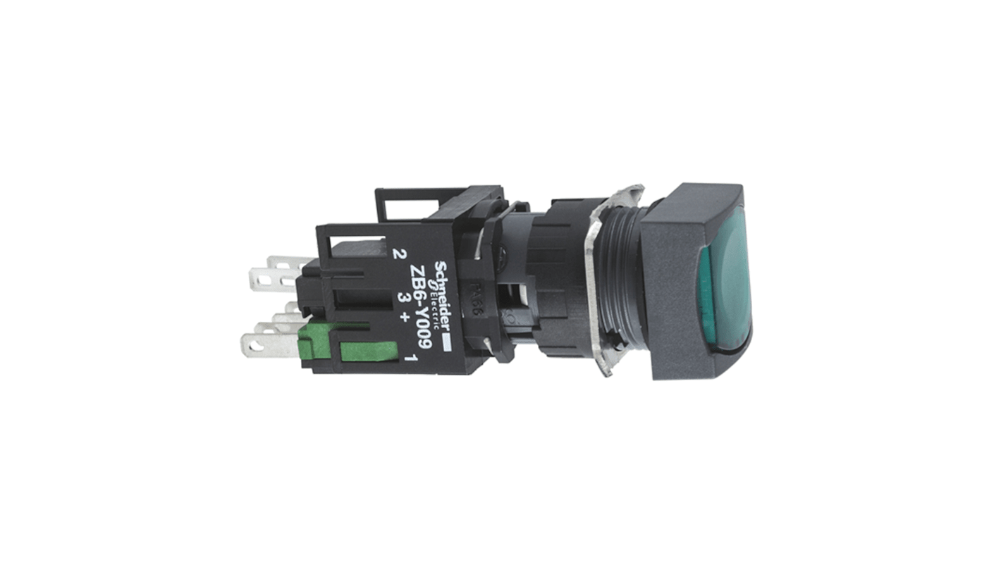 Schneider Electric Harmony XB6 Series, Spring Return, Emergency Stop Push Button Head 16mm Diameter