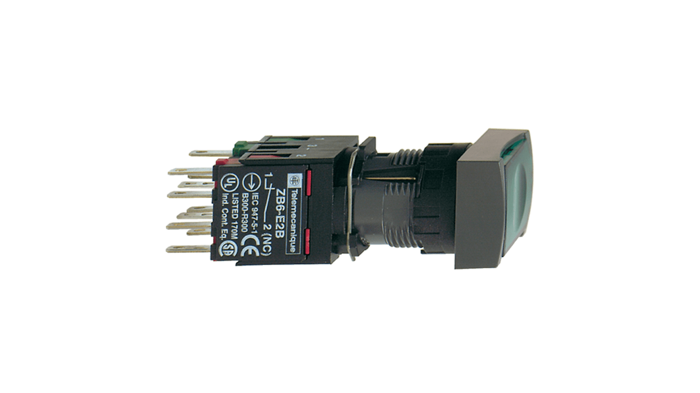 Schneider Electric Harmony XB6 Series, Latching, Emergency Stop Push Button Head 16mm Diameter