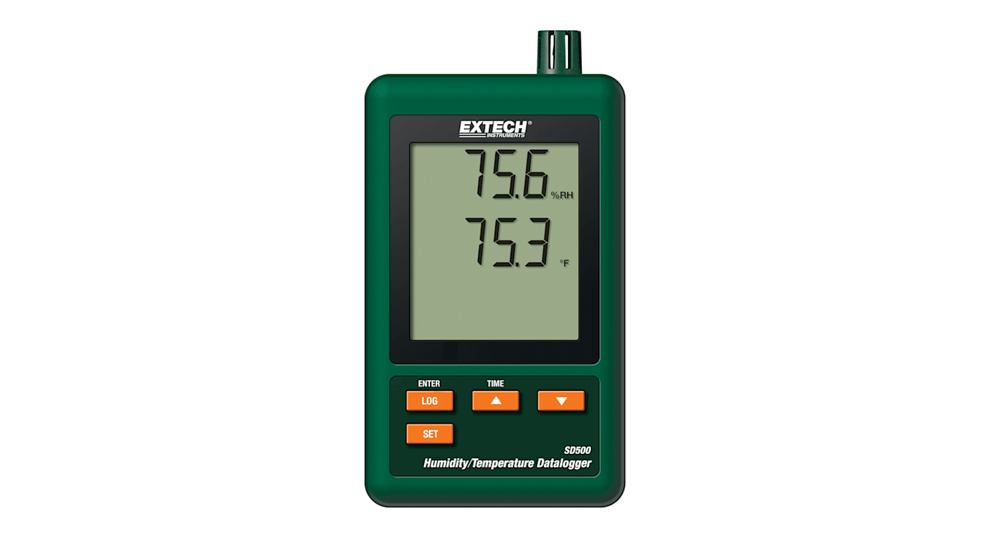 Registrador de datos Extech SD500, para Humedad