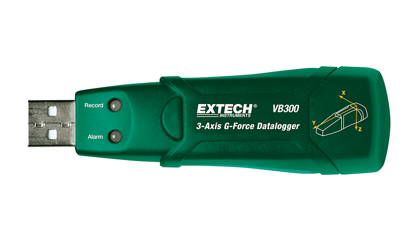 Extech VB300 Oscillation & Vibration Data Logger, USB