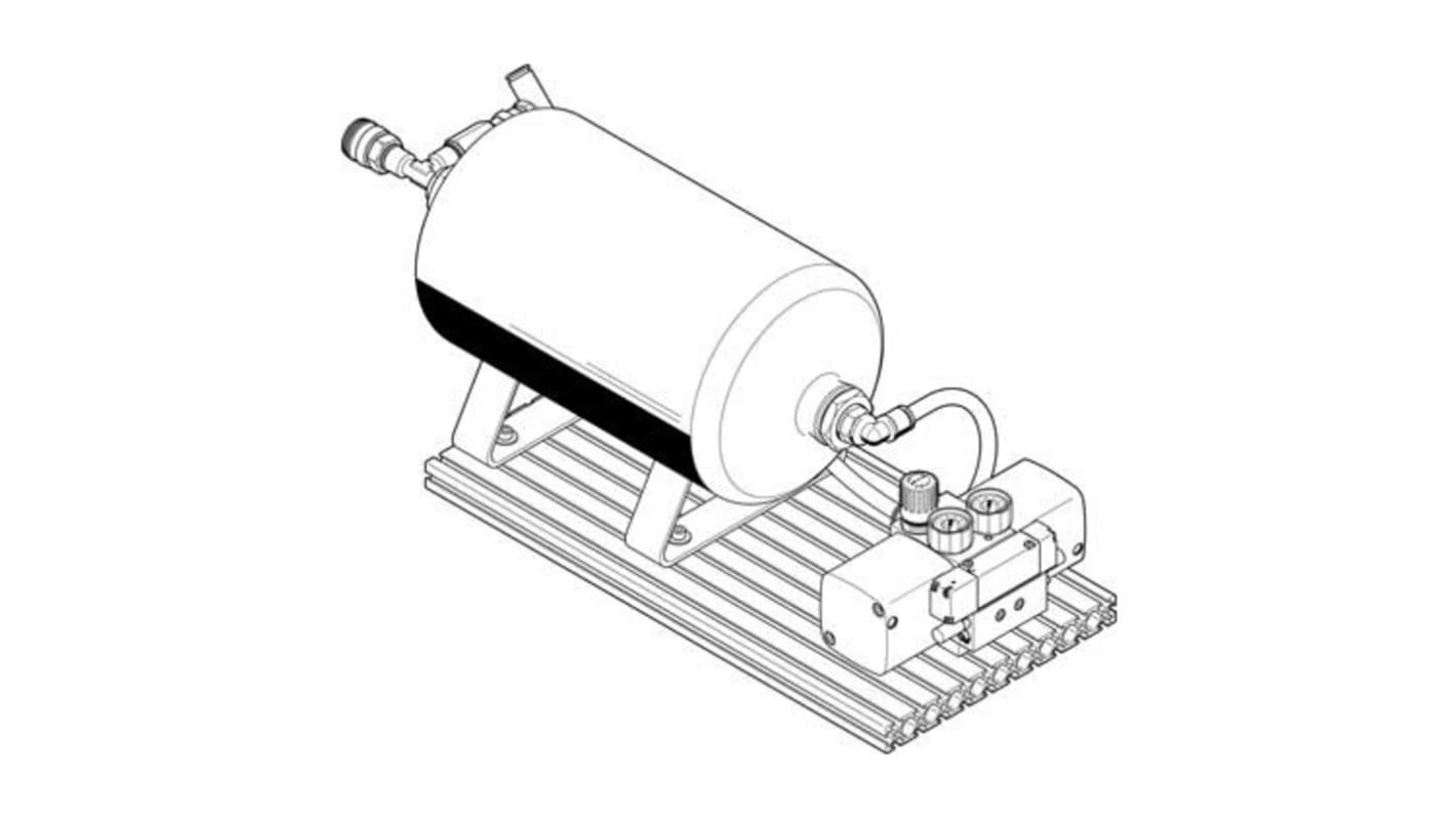 FestoDPA Pneumatic Booster Regulator, KD4, QS-10, Silencer