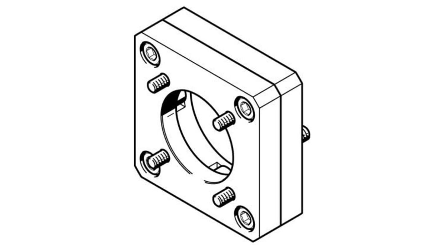 Festo EAMF Series Flange for Use with Electric Drives,550987