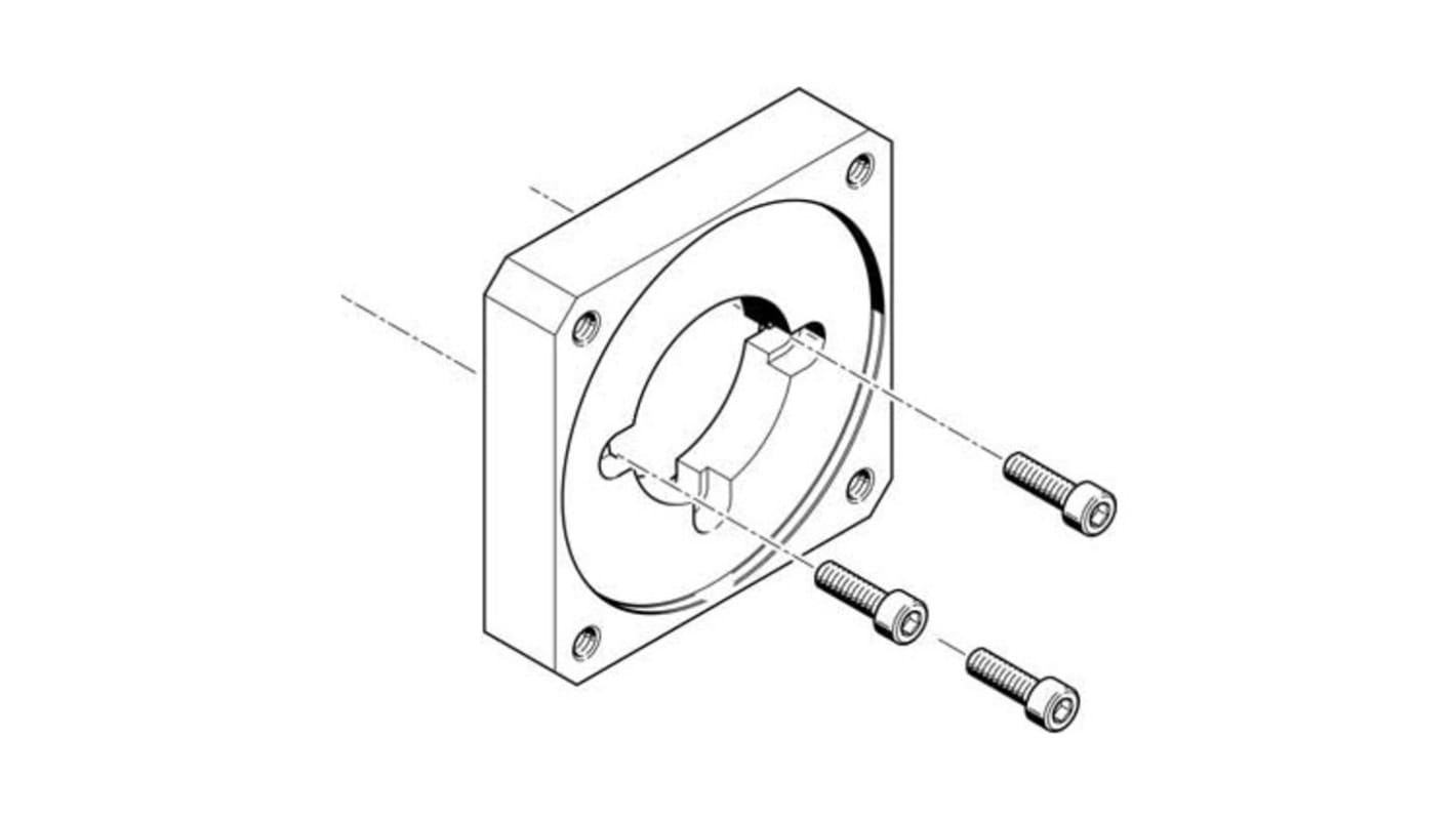 Festo EAMF Series Flange for Use with Electric Drives,529947