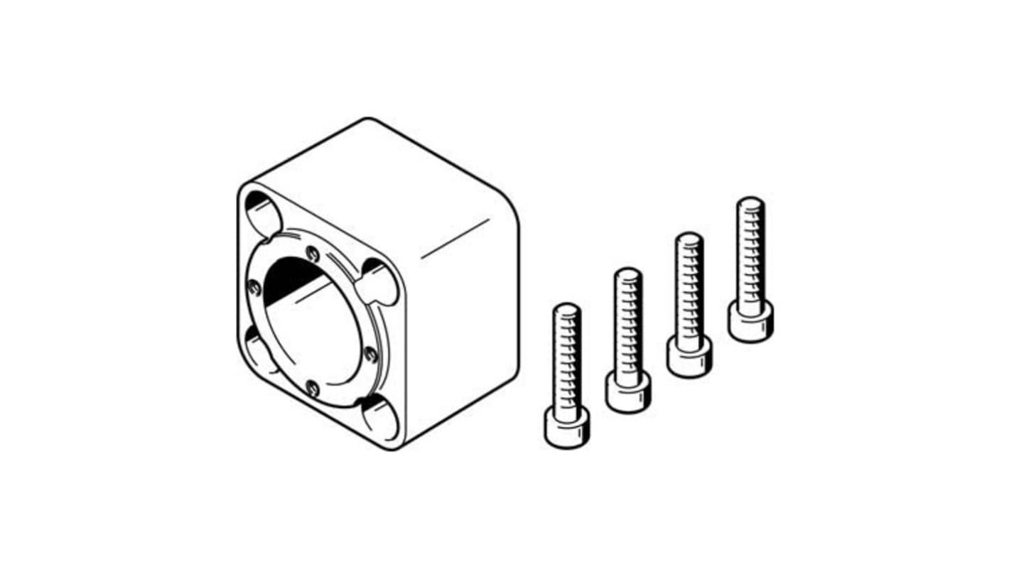 Kit de conexión Festo EAMK-A-D40-44A/C, For Use With Accionamientos eléctricos