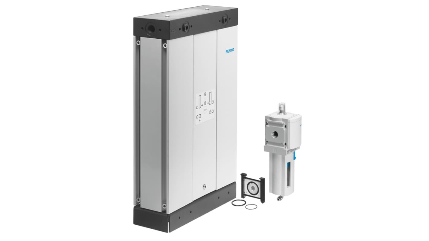 Essicatore ad aria compressa Festo PDAD-09-G3/8, attacco ingresso G 3/8, pressione max ingresso 16bar, 24 V dc, 230 V ac