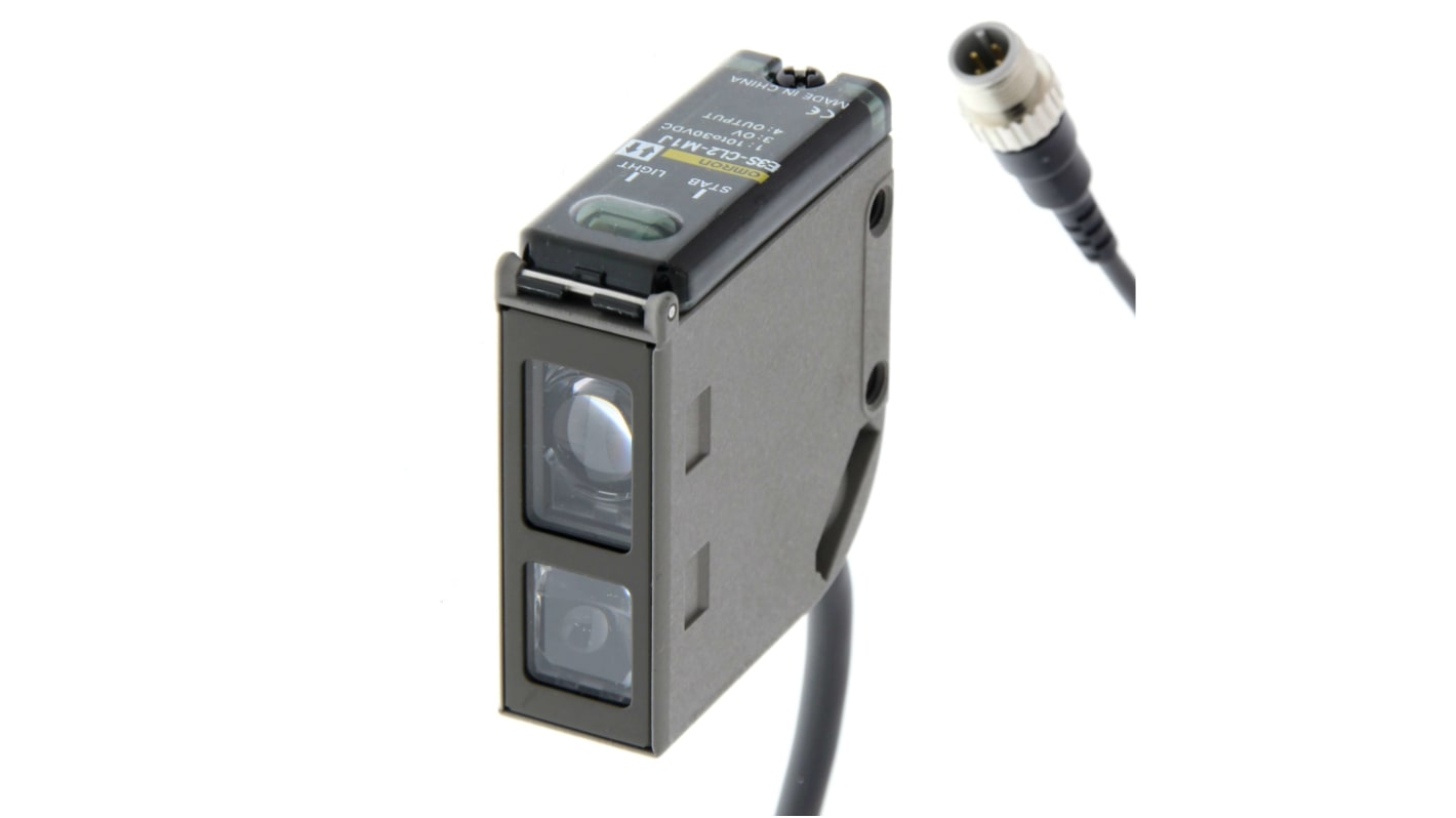 Rs-Online Sensore fotoelettrico Rettangolare Omron rilevamento 500 mm uscita PNP/NPN
