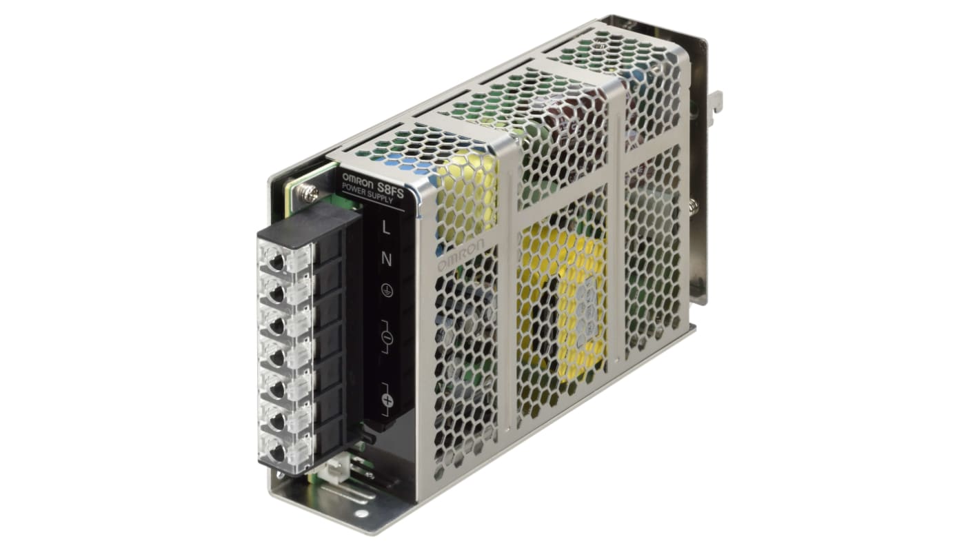 Omron Power Supply, 15V dc, 10A, 150W, 100 → 240V ac Input Voltage