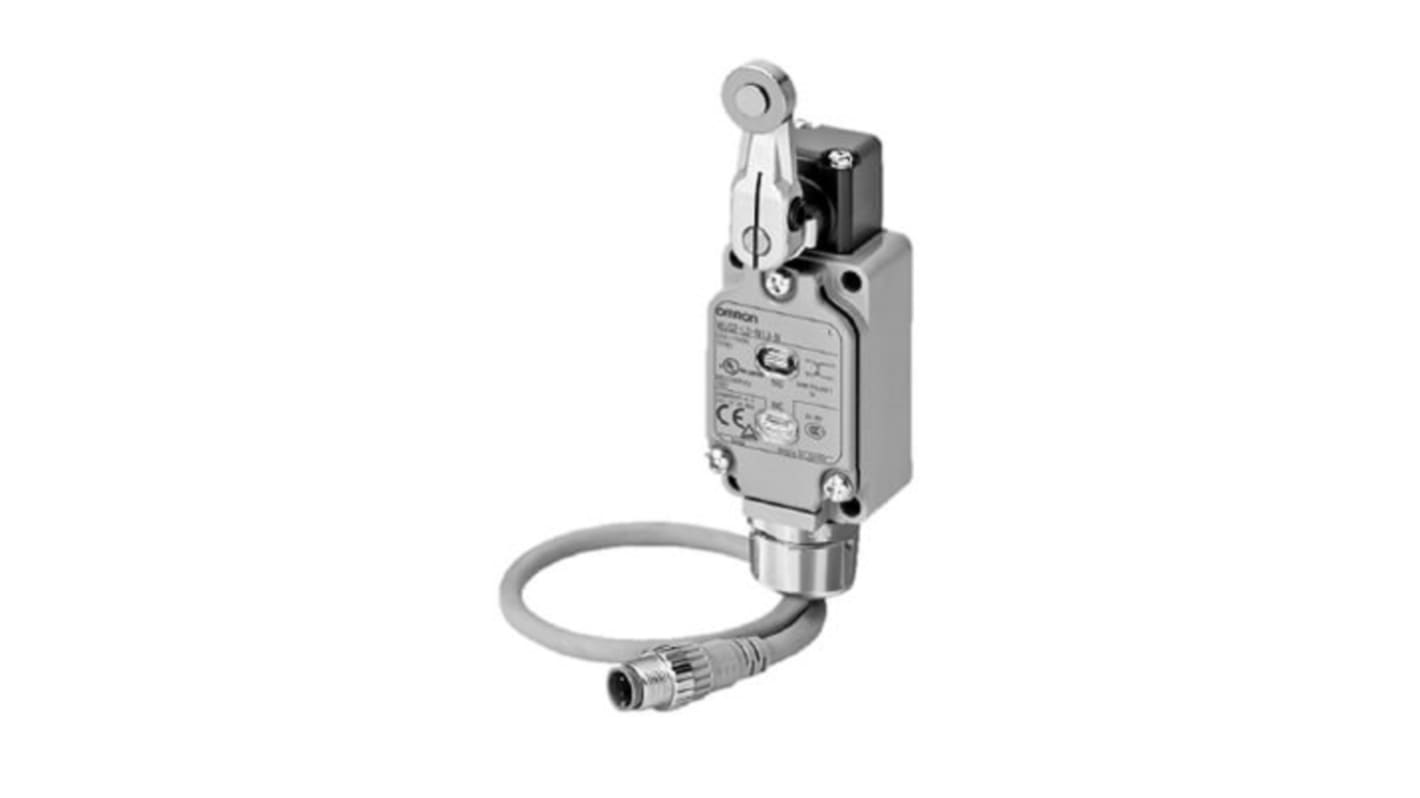 Omron WLCA12 Series Roller Lever Limit Switch, IP67
