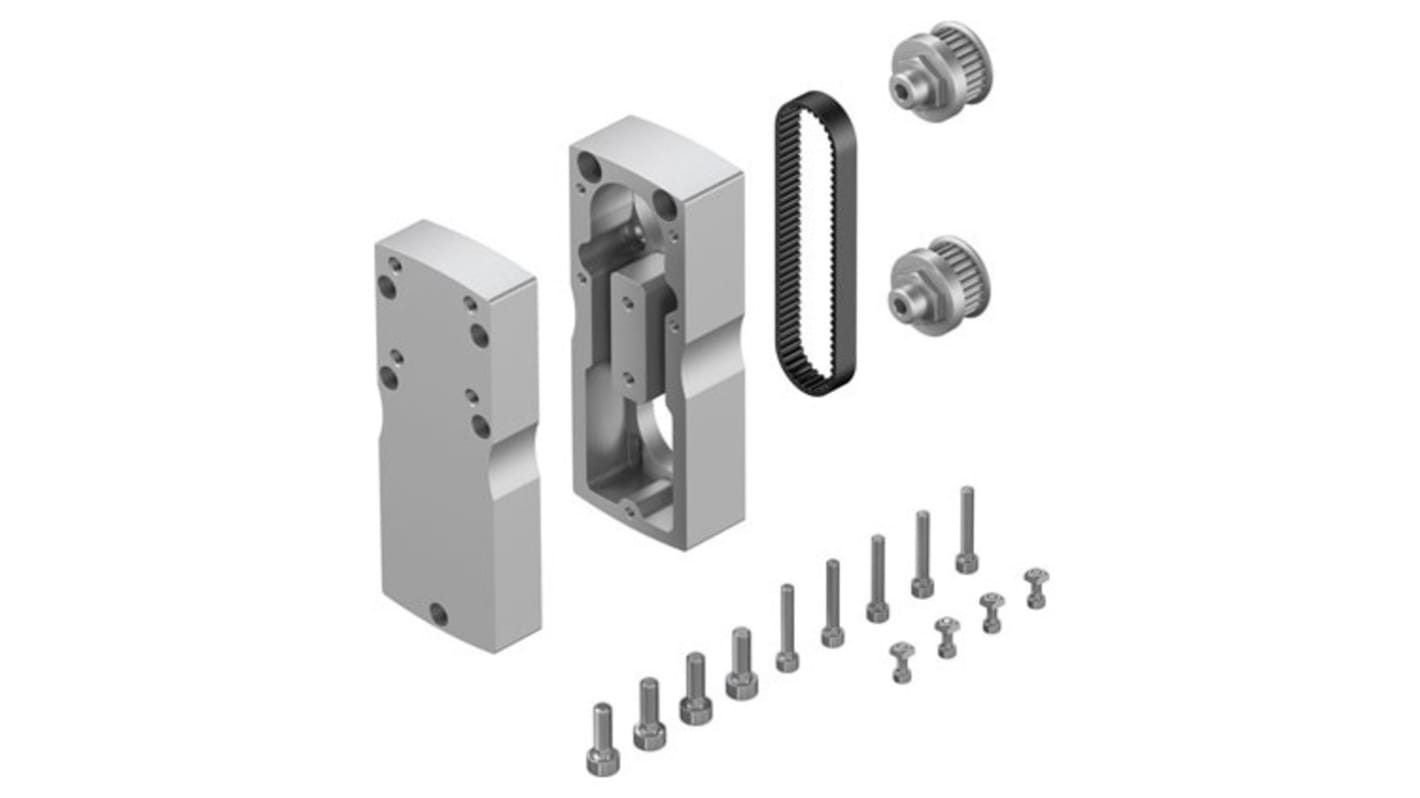 Festo Verbindungskit EAMM-U-50-D32-40RA-78 zur Verwendung mit Pneumatikzylinder und Aktuator