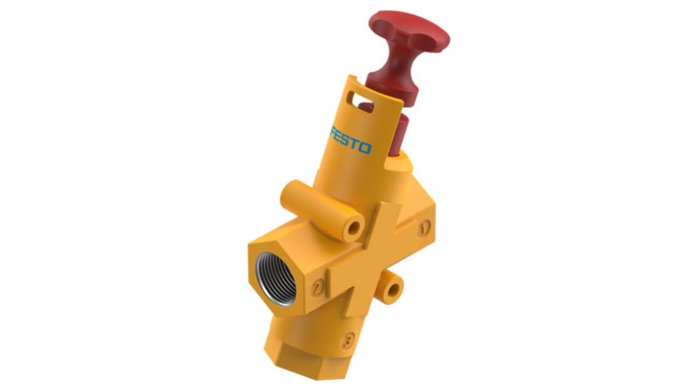 Valvola di intercettazione Festo, serie HE, in: G 1, out: G 1, portata 10000L/min