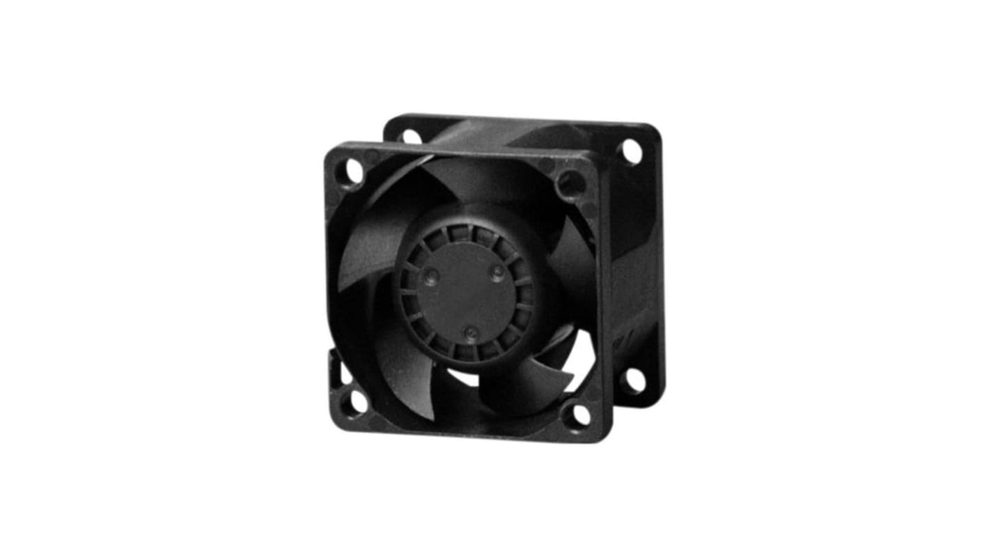 Sunon Axial Fan, 12 V dc, dc Operation, 13.3/15.4cfm, 1.95/2.25W, 187mA Max, 40 x 40 x 28mm