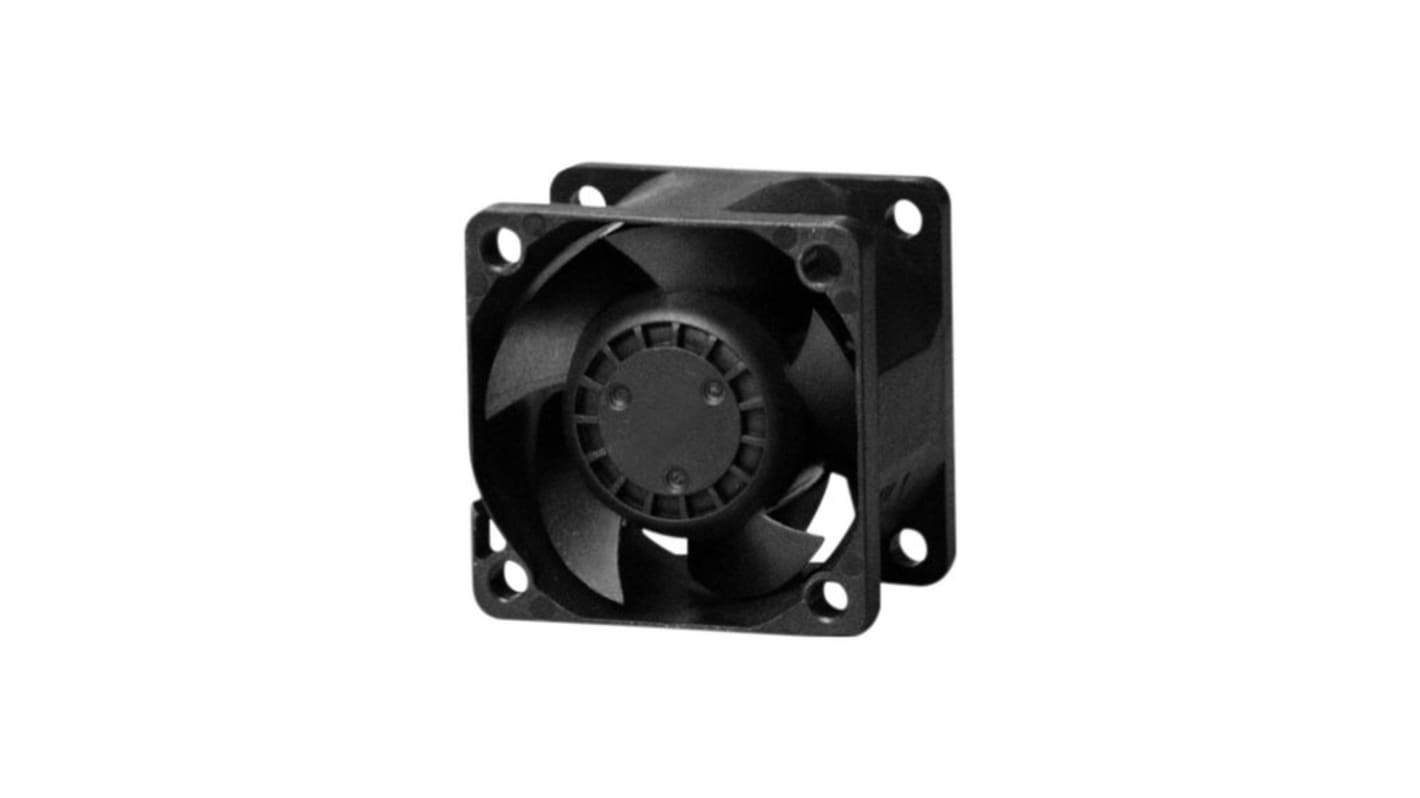 Sunon Axial Fan, dc Operation, 31.3/27.6cfm, 10.80/12.42W, 1.035A Max, 40 x 40 x 28mm