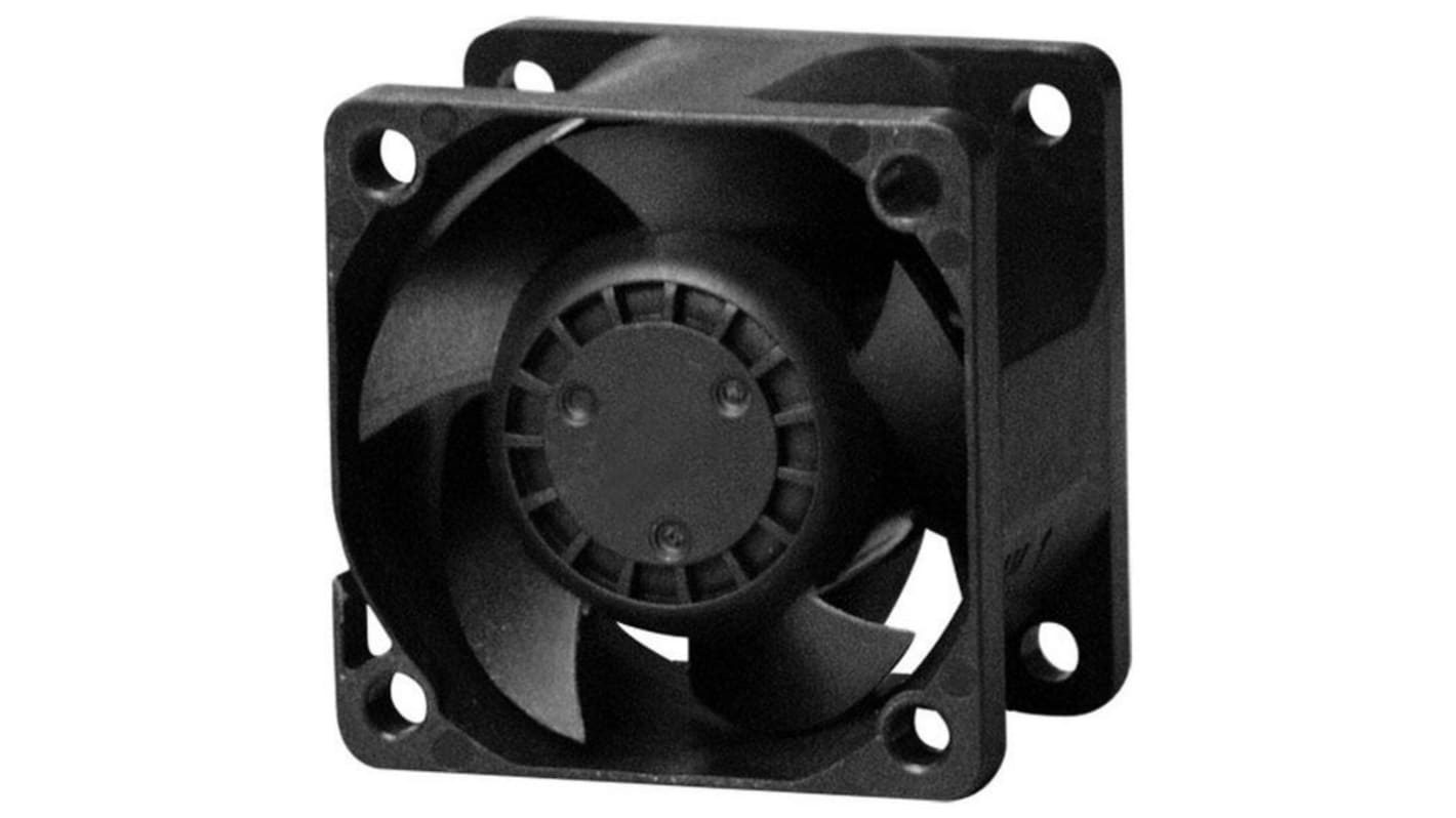 Sunon Axial Fan, dc Operation, 46.9m³/h, 11.4/13.12W, 1.093A Max, 40 x 40 x 28mm