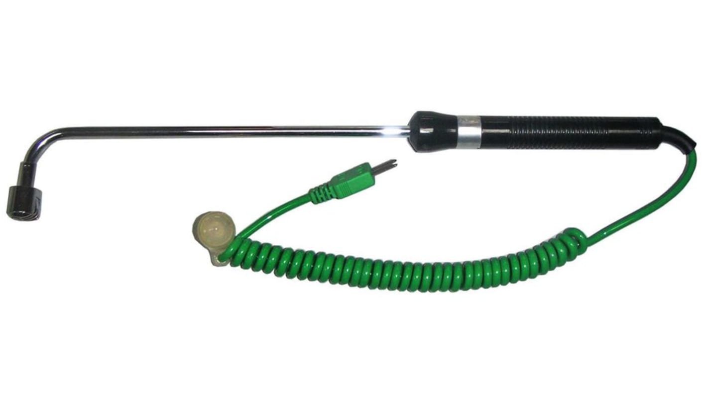 Sonda di temperatura PeakTech tipo K K, Ø 14mm, lungh.200mm, +500 °C max