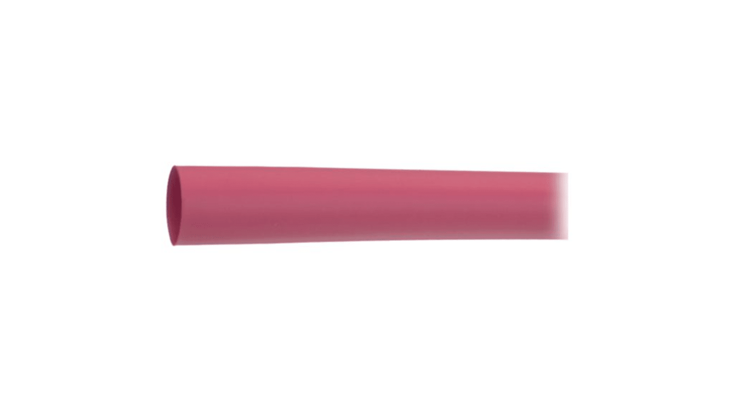 Guaina termorestringente nVent RAYCHEM, col. Rosso, restringimento 3:1, L. 1.2m