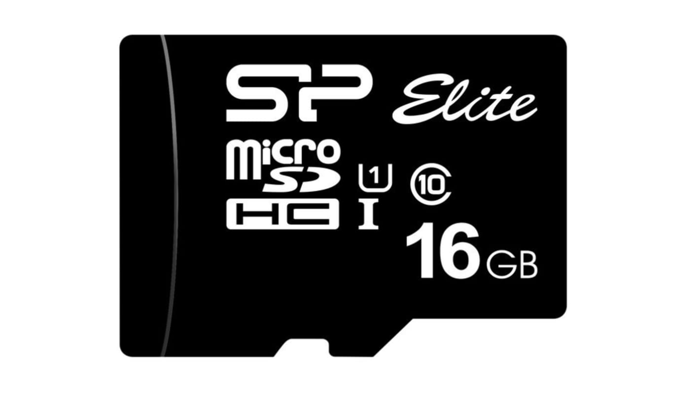 Silicon Power 16 GB MicroSD Micro SD Card, Class 10, U1, UHS-I