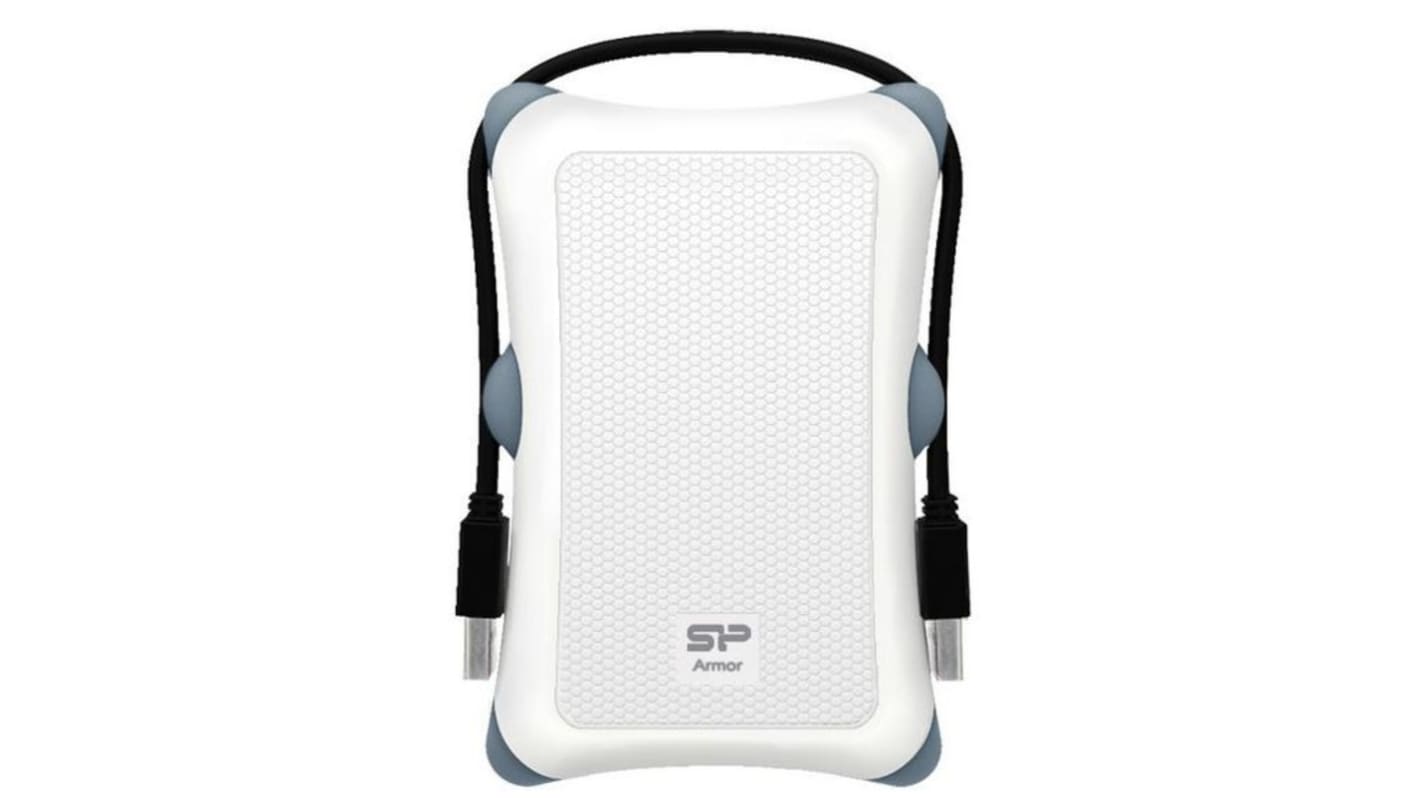 Silicon Power SP020TBPHDA30S3W Festplattenlaufwerk USB 3.0, 2 TB, Extern