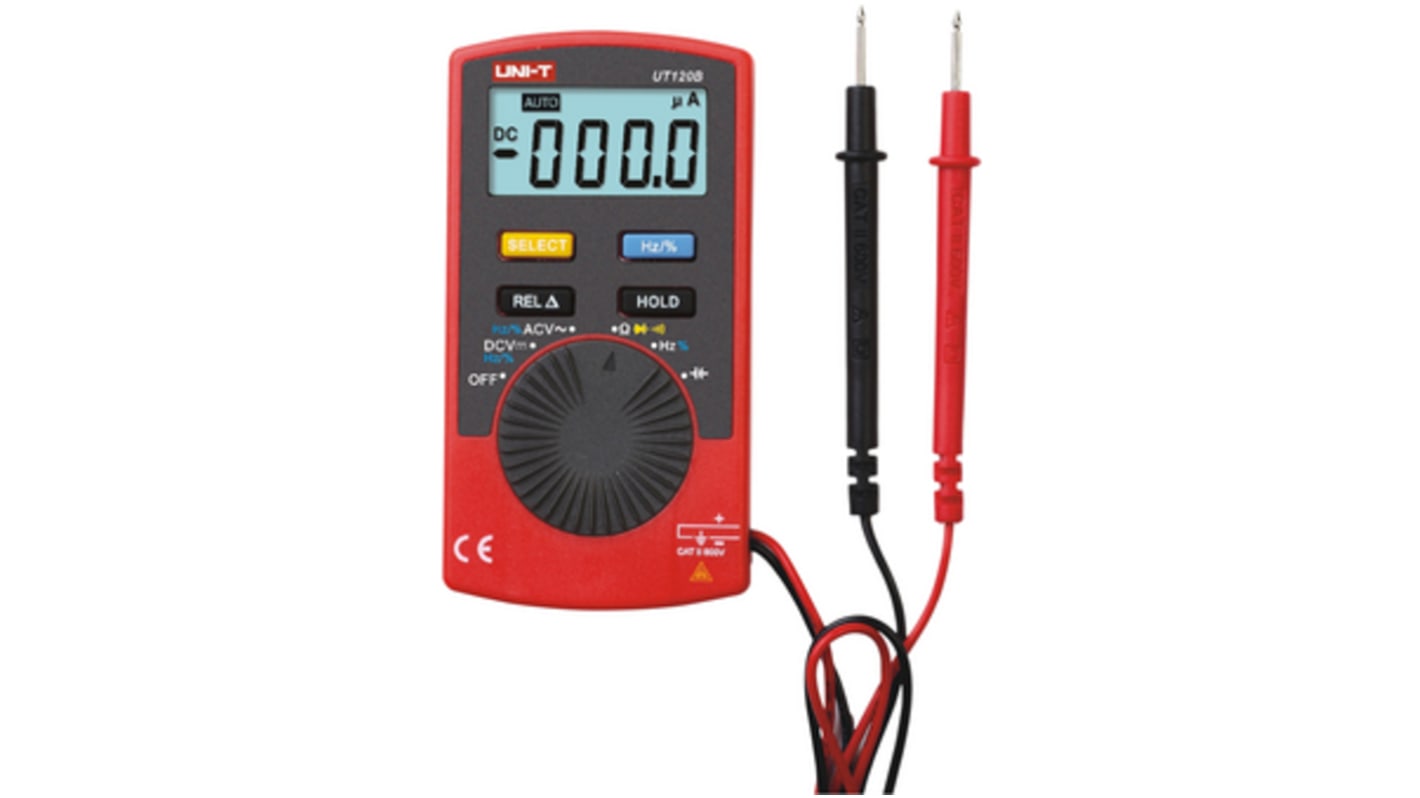 UNI-T UT120B Multimeter, 600V ac