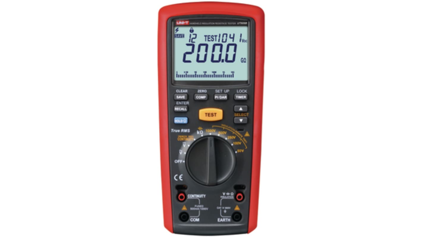 UNI-T UT505B, Digital Multimeter, 200GΩ, CAT III 1000 V, CAT IV 600 V