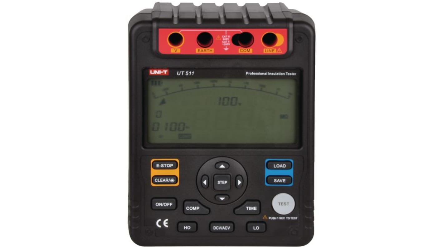 UNI-T UT511, Digital Multimeter, 10GΩ, CAT III 690 V, CAT IV 600 V