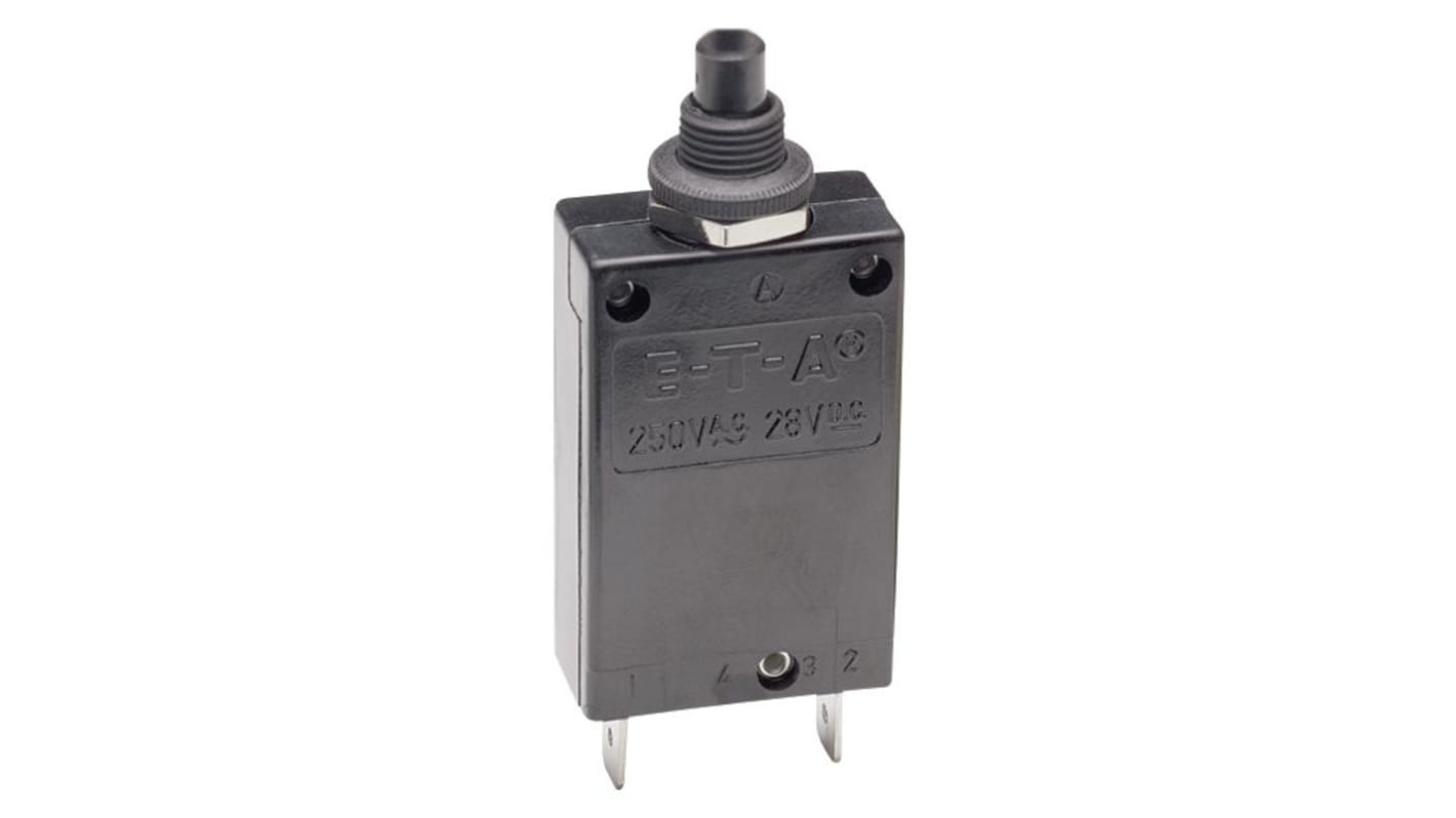 Interruttore termico ETA 2-5700-IG1-P10, 1 polo poli, 16A, 28V