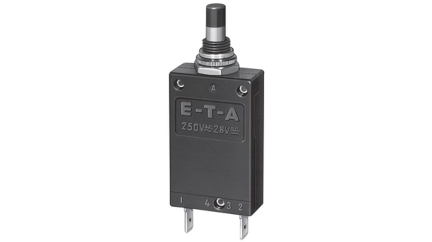 Interruttore termico ETA 2-5700, 1 polo poli, 20A, 250V ca
