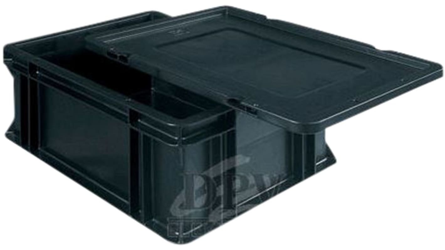 Polypropylene ESD Box Lid 400mm (L) 300mm (W)